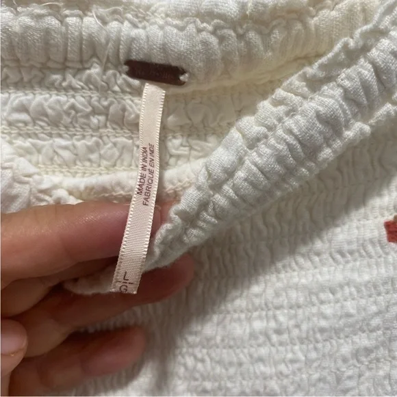 Free people counting daisies smoched mini dress - Picture 4 of 4